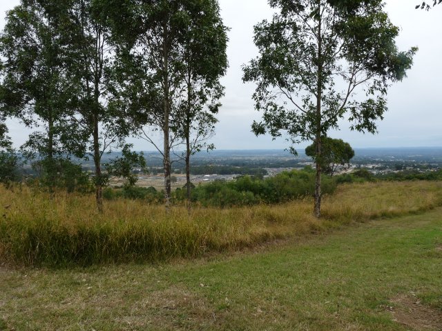 View from walking track facing Blue Mountains